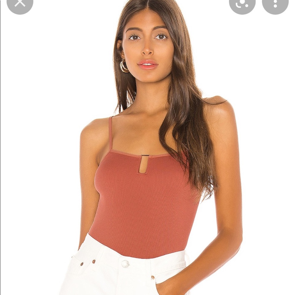 Free People Burnt Orange Top